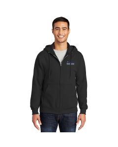 Port & Company - Essential Fleece Full-Zip Hooded Sweatshirt